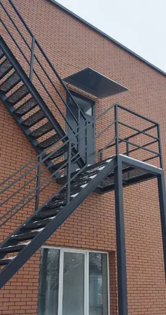 Изготовление пожарных металлических лестниц на заказ — Минск и область