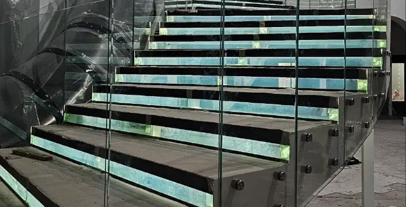 Изготовление лестниц из стекла, металла и других материалов — Минск